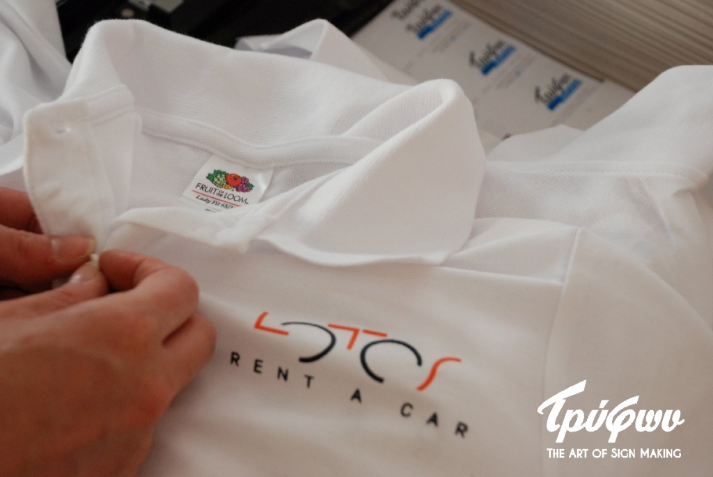 LOTOS Rent car | εκτύπωση σεTSHIRT