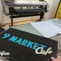 Ταπέτα εισόδου με λογότυπο 9 MARKET | ΠΑΤΑΚΙ ΕΙΣΟΔΟΥ