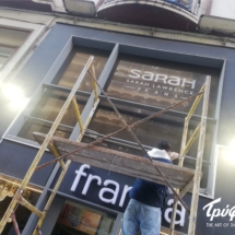 ONE WAY VISION FOIL. Εκτύπωση και εφαρμογή. SARAH | ΑΥΤΟΚOΛΛΗΤΑ ΤΖΑΜΑΡΙΑΣ